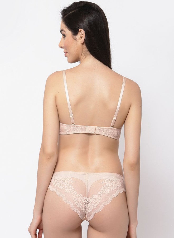 PRIZO Women Laced Lightly Padded Lingerie Set - Image 3